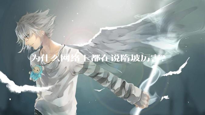 为什么网络上都在说隋坡厉害？